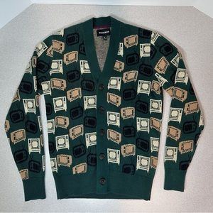 Bonobos Vintage Television Cardigan, Men’s XS